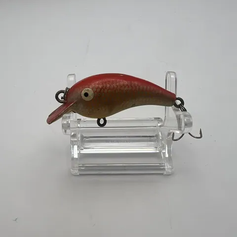 Wobler crank, czerwony grzbiet, złote boki, 40mm 4,5g