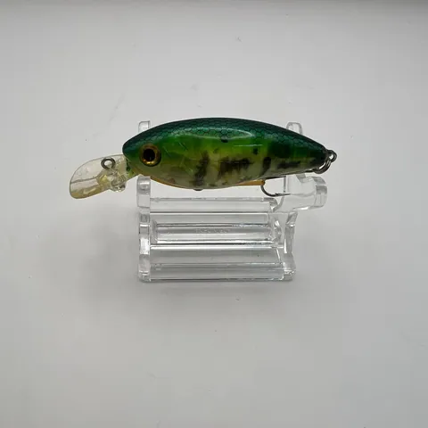 Wobler crank, zielony grzbiet, żółte boki