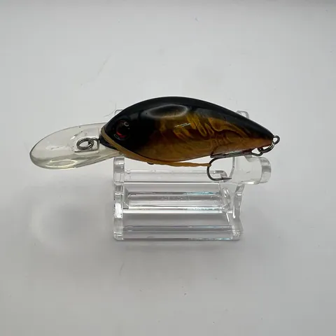 Wobler crankbait czarny grzbiet, złote boki, 55mm 10g