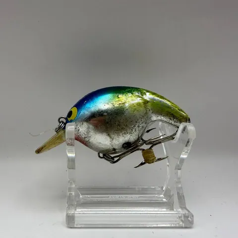 Wobler crank, niebieski grzbiet, srebrne boki, 50mm, 9,5g