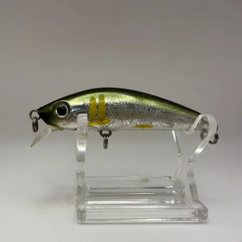 Wobler minnow, zielony grzbiet, srebrne boki