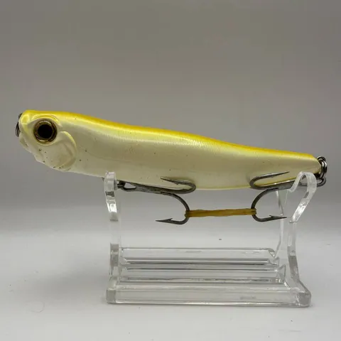 Popper Jackson Lee, żółty i biały, 100mm
