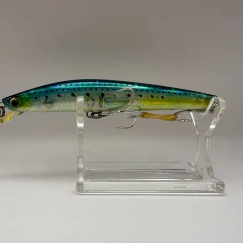 Wobler minnow Chase SW, niebieski grzbiet, zielone boki