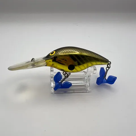 Wobler typu crankbait, żółto-zielony; Daiwa