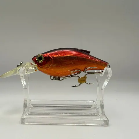 Wobler crank pomarańczowo-czerwony, pływający, 60mm, 12g