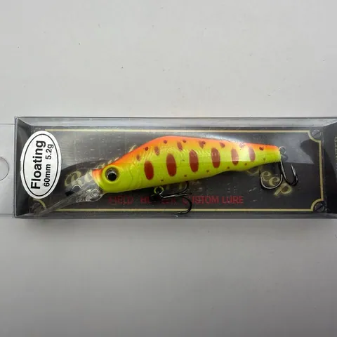 Wobler Field Hunter Rogy MD Deep, jaskrawo-żółty z czerwonymi plamami