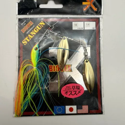 Spinnerbait Biovex Stangun, kolor Blue Back Chart