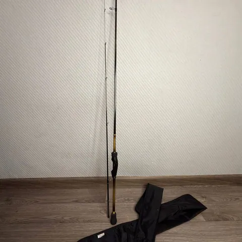 Wędka Shimano Soare BB Ajing S610L-S, złoty kolor