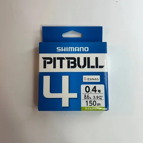 Shimano Pitbull x4 #0.4 plecionka z Japonii